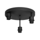 LAMPA WISZĄCA RAMOS 3P ADVITI AD-LD-6258BE27M 3x E27 max. 60W