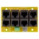 Adapter PoE 4-kanałowy ATTE AEPI-4-10-OF 10/100 Mbps + PoE