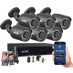 ZESTAW MONITORINGU BCS-B-XVR0801(2.0) + 6 KAMER BCS-B-MT82800 5MPX DYSK 1TB