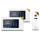 ZESTAW WIDEODOMOFONOWY NEXWEI NW-VO2HR-W  + NW-VI9S-W + NW-VI9E-W 1080p 7" LCD IPS 15V +CZYTNIK RFID