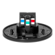 GNIAZDO PODTYNKOWE ORNO OR-GM-9030/B 2P+Z IP55 CZARNE