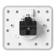 GNIAZDO PODTYNKOWE ORNO OR-GM-9031/W 2P+Z IP55 BIAŁE