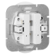 GNIAZDO PODWÓJNE PODTYNKOWE ONYX ORNO OR-OE-7506/W 2x2P+Z 16A IP20 10szt