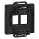 PŁYTKA CZOŁOWA + PODWÓJNY ADAPTER RJ45 PODTYNKOWY PEARL ORNO OR-OE-7717/2/B IP20