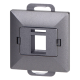 PŁYTKA CZOŁOWA + POJEDYNCZY ADAPTER RJ45 PODTYNKOWY PEARL ORNO OR-OE-7717/A IP20