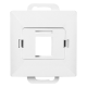 PŁYTKA CZOŁOWA + POJEDYNCZY ADAPTER RJ45 PODTYNKOWE PEARL ORNO OR-OE-7717/W IP20