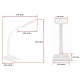 LAMPKA BIUROWA Virone ERIE LED DIM DL-7/W 7W ŚCIEMNIACZ