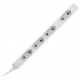 PRZEDŁUŻACZ Virone ES-2/W/1,4M 4x2P/II 2500W PŁASKA WTYCZKA 1,4m