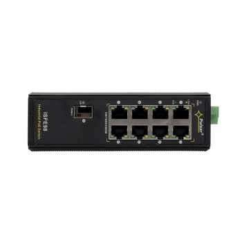 SWITCH PRZEMYSŁOWY 9 PORTOWY PULSAR  PoE ISFE98 2,5/10G 8xPoE, 1xSFP
