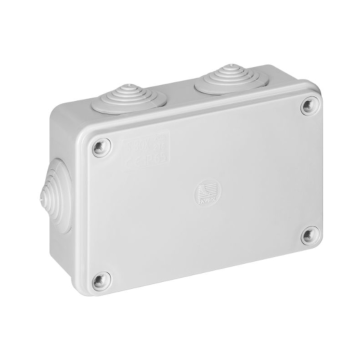 PUSZKA HERMETYCZNA 120x80x50 ORNO OR-JB-13824/6/G 6 DŁAWIKÓW IP65