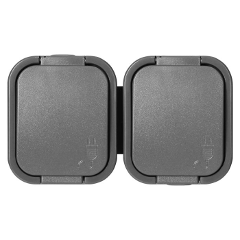 GNIAZDO PODWÓJNE NATYNKOWE ORNO OR-OE-7806(GS)/G SCHUKO 2x 2P+Z IP54 10szt.