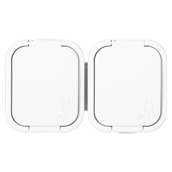 GNIAZDO PODWÓJNE NATYNKOWE ORNO OR-OE-7806(GS)/W 2x 2P+Z SCHUKO IP54 10szt.