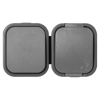 ŁĄCZNIK JEDNOBIEGUNOWY + GNIAZDO POJEDYNCZE NATYNKOWE ORNO OR-OE-7807/G IP54 10szt