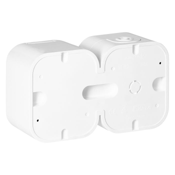 ŁĄCZNIK JEDNOBIEGUNOWY + GNIAZDO POJEDYNCZE NATYNKOWE ORNO OR-OE-7807/W IP54 10szt