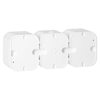 GNIAZDO POTRÓJNE NATYNKOWE Z KLAPKĄ ORNO OR-OE-7809/W 3x2P+Z IP54 5szt