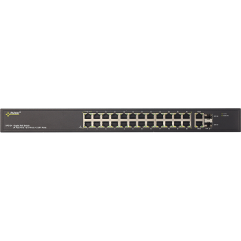28-PORTOWY SWITCH PoE PULSAR SFG124WP BEZ ZASILACZA DO 24 KAMER IP