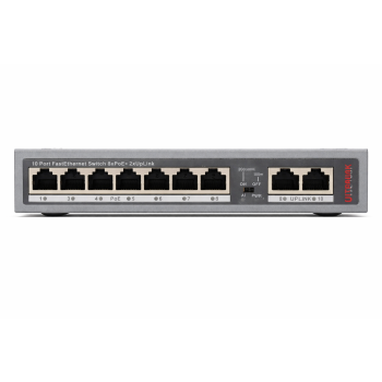 ULTRALINK FastEthernet SWITCH PULSAR USF108P 8xPoE+ 2xUpLink