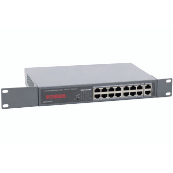 ULTRALINK FastEthernet SWITCH PULSAR USF1816P 16xPoE+ 2xUpLink