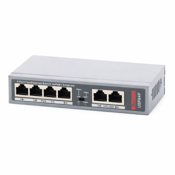 ULTRALINK FastEthernet SWITCH PULSAR USF64P 4xPoE+ 2xUpLink