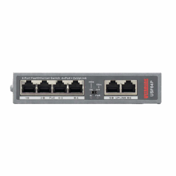 ULTRALINK FastEthernet SWITCH PULSAR USF64P 4xPoE+ 2xUpLink