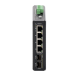 SWITCH PoE 6-PORTOWY PULSAR ISFE64 2,5/10G (4xPoE, 2xSFP)
