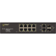 SWITCH PoE 12-PORTOWY BEZ ZASILACZA DO 8 KAMER IP PULSAR SFG108WP